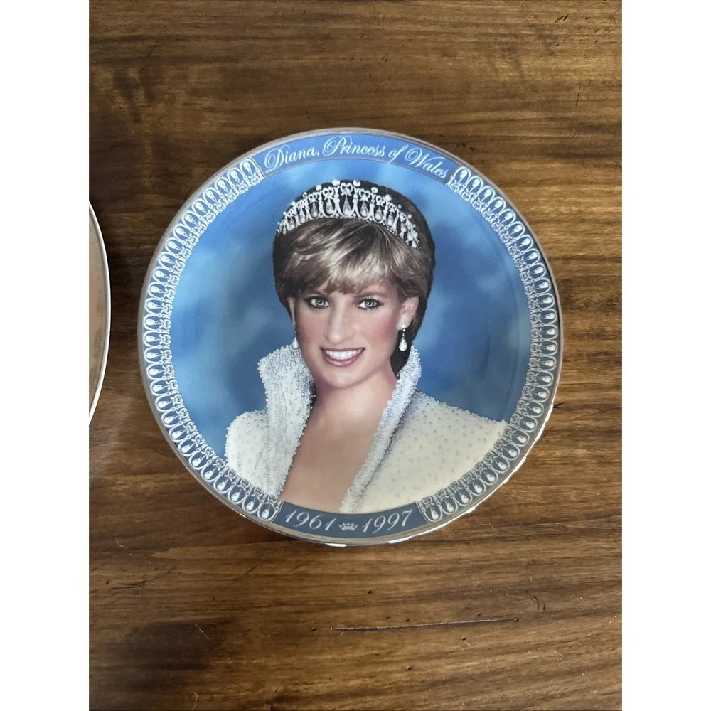 Princess Diana Franklin Mint Limited Edition Set Of 3